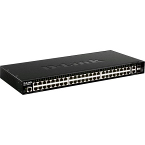 D-Link DGS-1520-52 48 portov GE + 2 10GE portov + 2 SFP+ Smart Managed Switch