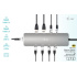 i-tec USB-C Metal Nano 2x HDMI Docking Station, PD 100W