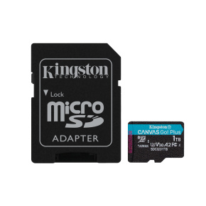 Kingston Canvas Go Plus/micro SDXC/1TB/UHS-I U3 / Class 10