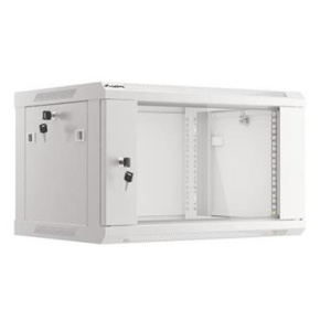 Nástěnný rack 19' 6U 600X450mm šedý flat pack