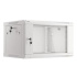 Nástěnný rack 19' 6U 600X450mm šedý flat pack