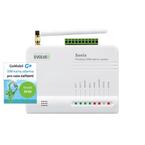 EVOLVEO Sonix, bezdrôtový GSM alarm