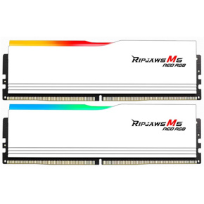 G.SKILL 32GB kit DDR5 6000 CL36 Ripjaws M5 Neo RGB AMD EXPO white