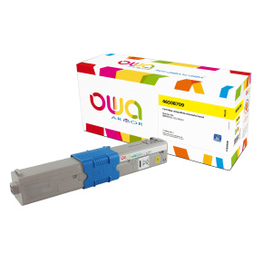 OWA Armor toner kompatibilný s OKI 46508709, 3000st, žltá/yellow