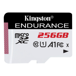 Kingston Endurance/micro SDXC/256GB/95MBps/UHS-I U1 / Class 10