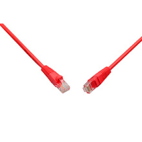 SOLARIX patch kabel CAT6 UTP PVC 3m červený