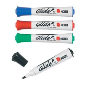 Popisovač NOBO GLIDE, farebný mix Popisovač NOBO GLIDE, farebný mix
