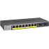 NETGEAR 8P GE POE SMART MANAGED PRE SWITCH