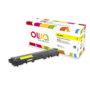 OWA Armor toner kompatibilný s Brother TN-247Y, 2300st, žltá/yellow