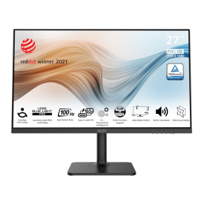 MSI Modern/MD272XP/27''/IPS/FHD/100Hz/1ms/Black/3R