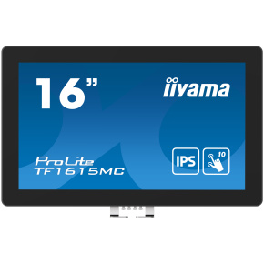 16'' iiyama TF1615MC-B1: FHD, 10P, IP65, HDMI, DP, VGA