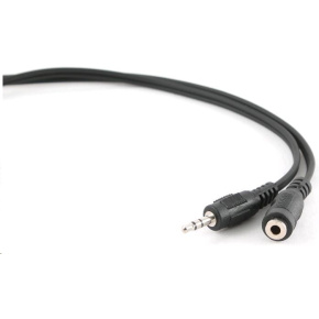 GEMBIRD Audio kábel 3,5 mm Jack - Jack predĺženie 1,5 m (M/F, stereo)