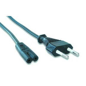 Sieťový kábel VDE 220/230V, 1,8 m (napájacie 2 piny)