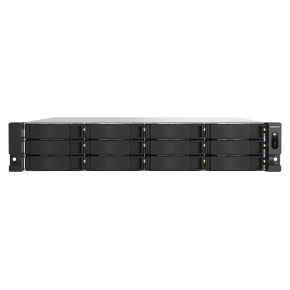 QNAP TS-h1277AXU-RP-R5-16G (Ryzen pre 5,1GHz, ZFS, 16GB DDR5 RAM, 12x SATA, 2x 2,5GbE, 2x 10GbE)