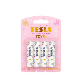 Tesla AA TOYS+ GIRL alkalická, 4 ks