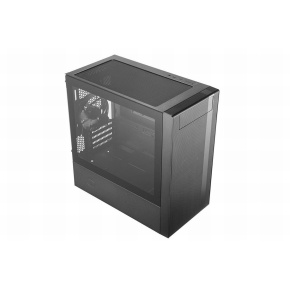 Skriňa Cooler Master MasterBox NR400, 2x USB3.0, Micro-ATX/Mini-ITX, Mini Tower, čierna, bez zdroja