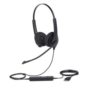 Jabra BIZ 1500/Stereo/USB/Drôt/Čierna