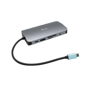 i-tec USB-C Metal Nano Dock HDMI/VGA s LAN, Power Delivery 100 W