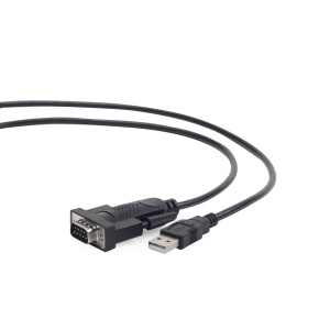 Kábel CABLEXPERT adaptér USB-serial 1,5m 9 pin