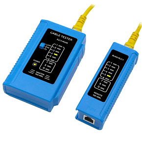 W-Star Tester káblov UTP WS468BU RJ45 RJ11 STP Cat5e Cat7 modrá W-Star Tester káblov UTP WS468BU RJ45 RJ11 STP Cat5e Cat7 modrá