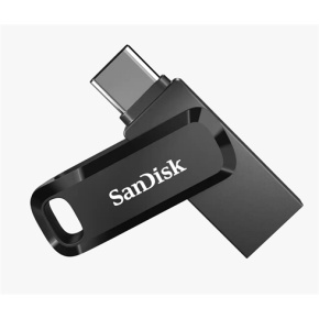 SanDisk Ultra Dual Drive Go/256GB/150MBps/USB 3.1/USB-A + USB-C/Černá