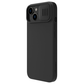 Nillkin CamShield Silky Silikónový Kryt pre Apple iPhone 15 Plus Classic Black