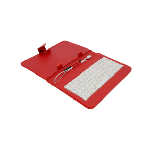 AIREN AiTab Leather Case 1 with USB Keyboard 7'' RED (CZ/ SK/DE/UK/US.. layout)