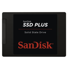 Sandisk Plus/240GB/SSD/2.5''/SATA/Čierna/3R