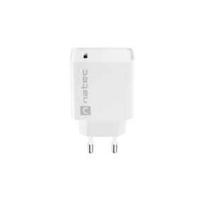 Univerzálna nabíjačka Natec RIBERA 20W 1X USB-C, biela