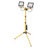 LED REFLEKTOR HOBBY SLIM 2× 30W 4800LM + TROJNOŽKA