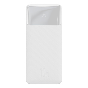 Baseus Bipow powerbanka 10000mAh 15W biela