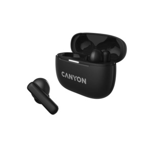 Canyon TWS-10, On Go, 10 ANC, True Wireless Bluetooth slúchadlá do uší, nabíjacia stanica v kazete, čierna