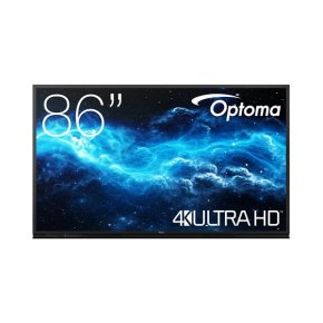 Optoma 3862RK IFPD 86" - interaktivní dotykový, 4K UHD, multidotyk 40prstu, Android 11, 4GB RAM/ 32GM ROM,