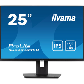 iiyama ProLite/XUB2595WSU-B5/25''/IPS/FHD/75Hz/4ms/Black/3R