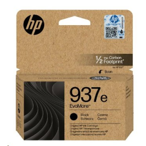 HP 937e EvoMore Black Original Ink Cartridge 3100str