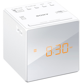 Sony rádiobudík ICF-C1, biely