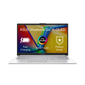 ASUS Vivobook Go 15 OLED/E1504FA/R5-7520U/15,6''/FHD/8GB/512GB SSD/AMD int/W11H/Silver/2R