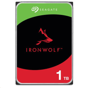 Pevný disk SEAGATE IRONWOLF (NAS) 1TB SATAIII/600, 5900 otáčok za minútu, 64 MB cache