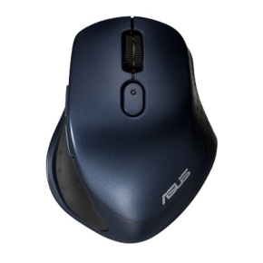 ASUS MW203 Multi-Device Wireless Silent Mouse/Ergonomická/Optická/Pre pravákov/2 400 DPI/USB+BT/Modrá