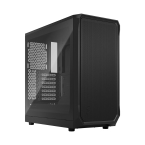 Fractal Design Focus 2 Black TG Clear Tint/Midi Tower/Transpar./Čierna