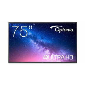 Optoma 5753RK IFPD 75" - interaktivní dotykový, 4K UHD, multidotyk 40prstu, Android 13, 8GB RAM / 64GB ROM