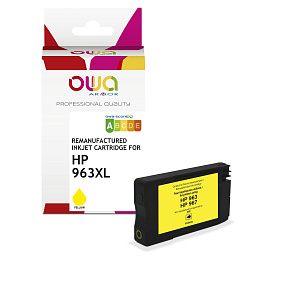 OWA ARMOR ink pre HP 3JA29AE,(963XL),žltá/yellow