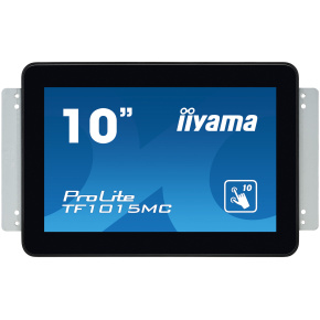10'' iiyama TF1015MC-B2: VA, WXGA, capacitive, 10P, 500cd/m2, VGA, DP, HDMI, čierny