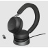 Jabra Evolve2 75/Stereo/ANC/USB-C/BT/Bezdrať/MS/Stand/Čierna