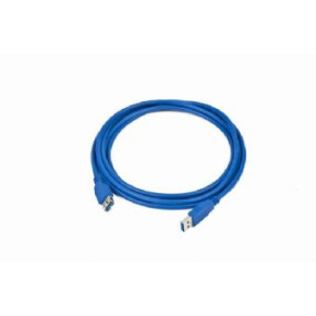 Kábel USB A-A 3m USB 3.0 predlžovací, modrý