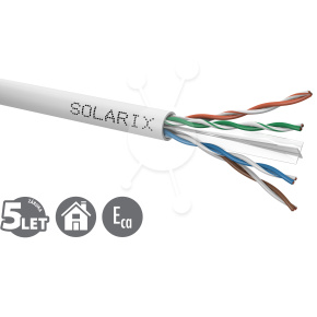 Inštalačný kábel Solarix CAT6 UTP PVC Eca 100m/box SXKD-6-UTP-PVC