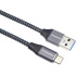 PremiumCord kábel USB-C - USB 3.0 A (USB 3.1 generation 1, 3A, 5Gbit/s) 0,5m oplet