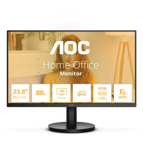 AOC/24B3CA2/23,8''/IPS/FHD/100Hz/1ms/Black/3R