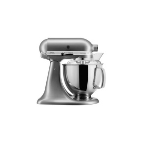 KitchenAid Artisan 5KSM175PSECU Kuchyňský robot - 10 rychlostí, planetární systém, celokovová konstrukce, stříbrná KitchenAid Artisan 5KSM175PSECU Kuchyňský robot - 10 rychlostí, planetární systém, celokovová konstrukce, stříbrná