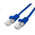 Kábel C-TECH patchcord Cat6, UTP, modrý, 5m